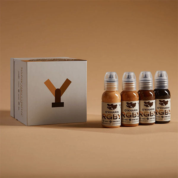 World Famous Sasha O'Kharin RGBY Skin Tone Set 1oz