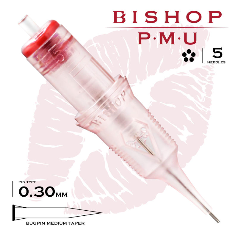 Bishop PMU Da Vinci 5 Round Shader Cartridges