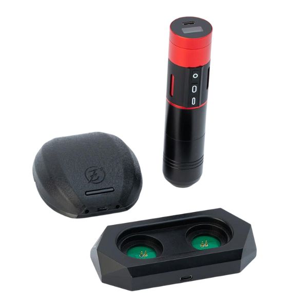 EZ Red P2 Multi-Touch Wireless Pen Machine + Bluetooth Footswitch Set