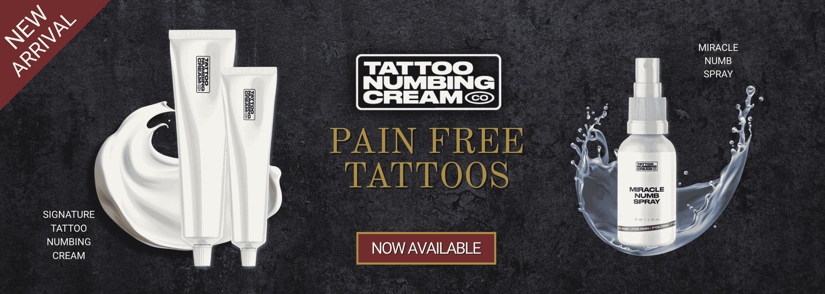 tattoo numbing cream available now at BSTS