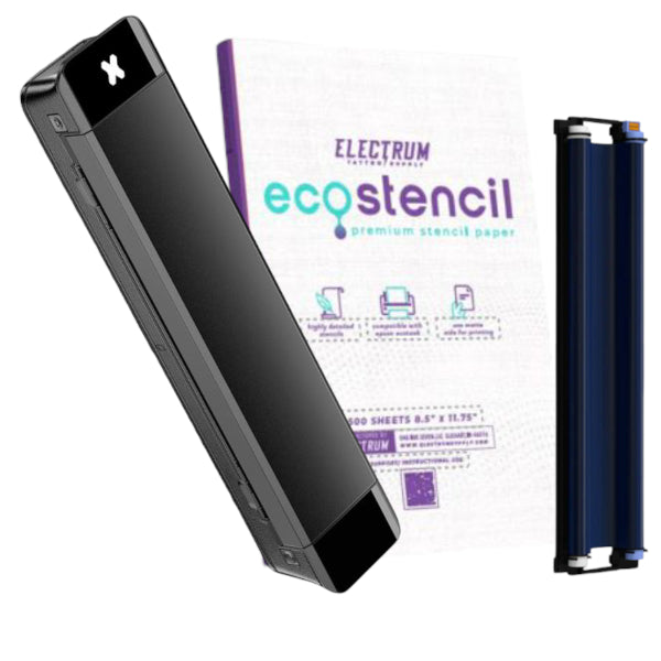 Ozer X Stencil Printer + Electrum Tracing Paper + Carbon Ribbon