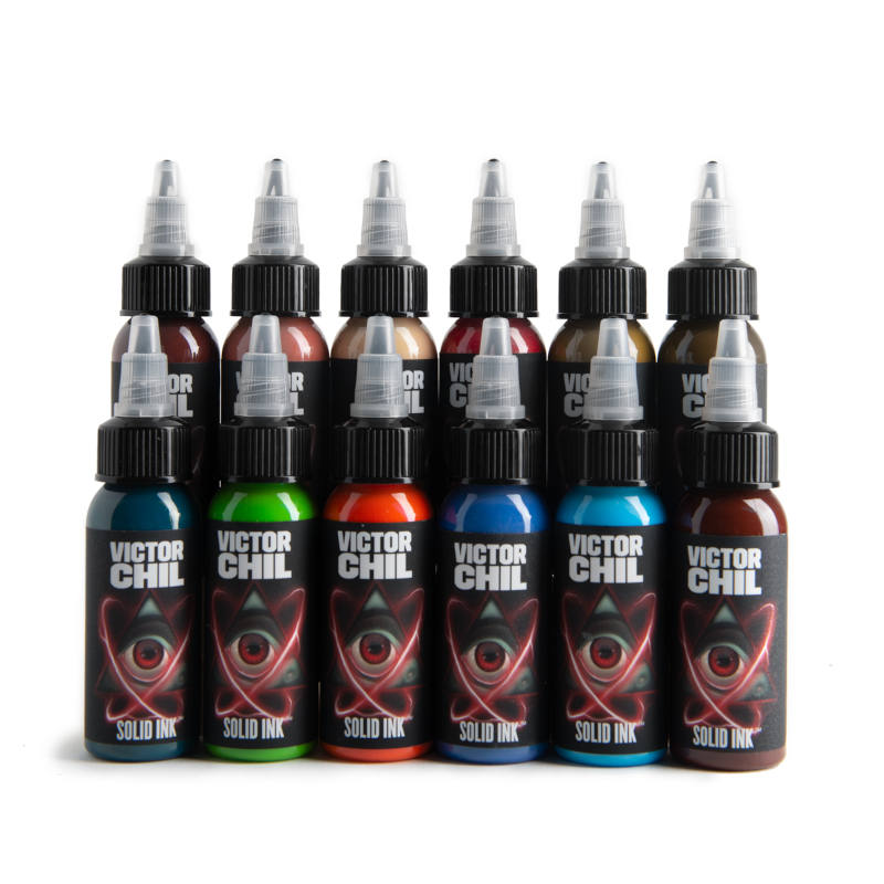 Solid Ink Victor Chil 12 Bottle Ink Set