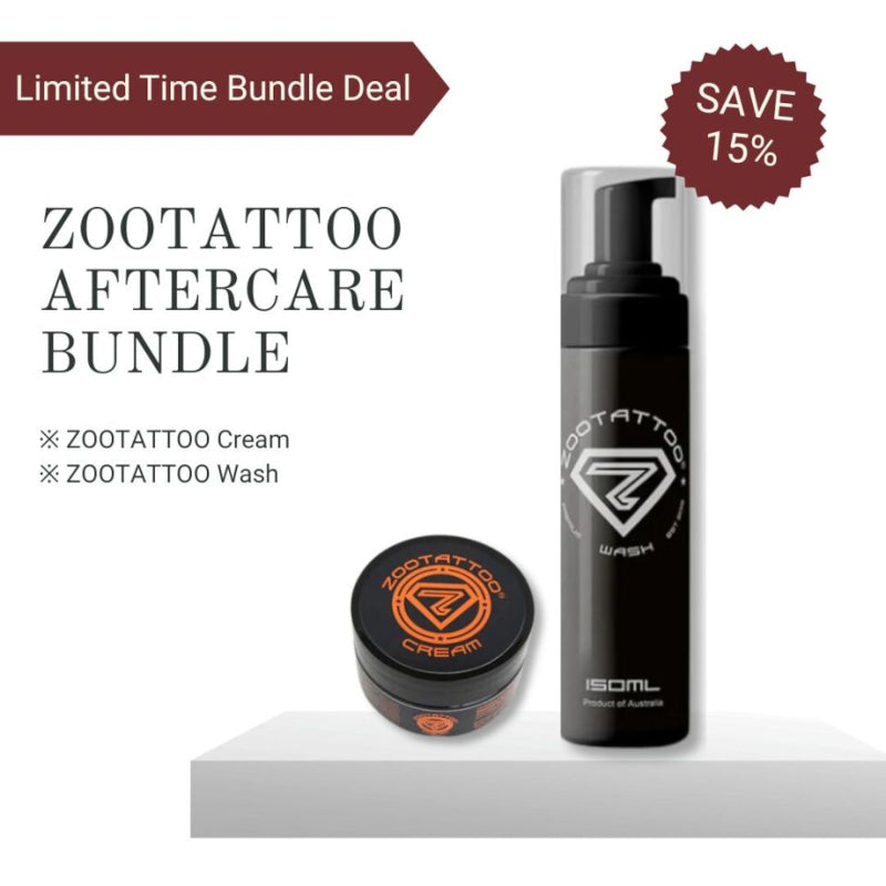 150ml Zootattoo Wash/100ml Zootattoo Cream