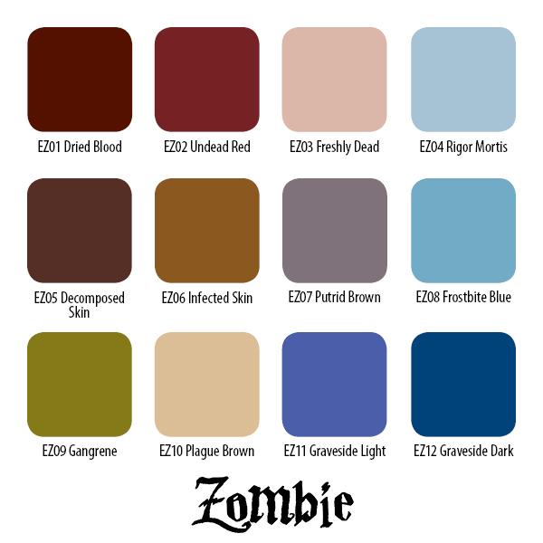 Eternal Zombie Colours Set