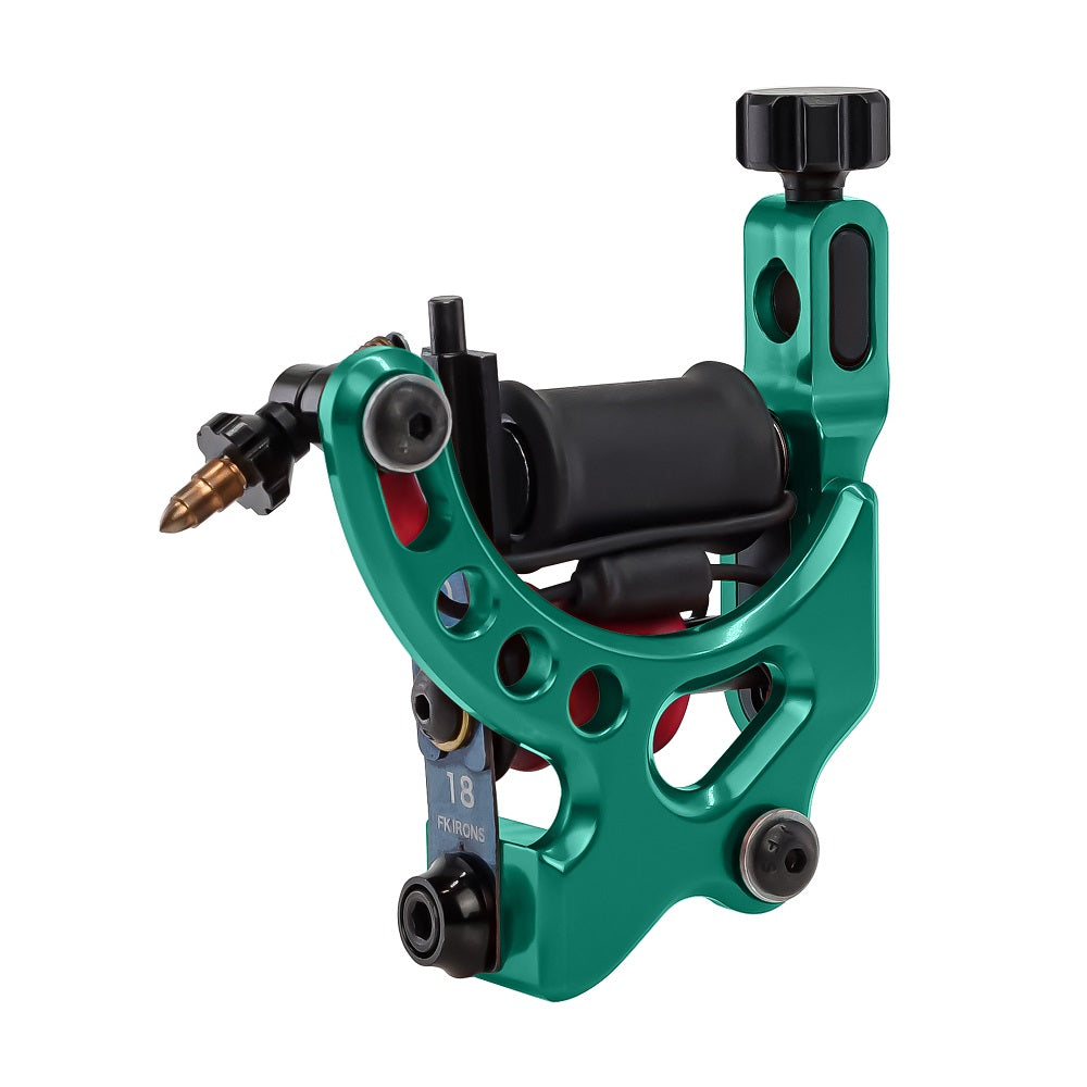 FK Irons Seafoam AL13 Exactor III Soft Shader Coil Machine