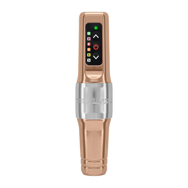 Microbeau Champagne Gold Flux Mini Wireless Pen Machine