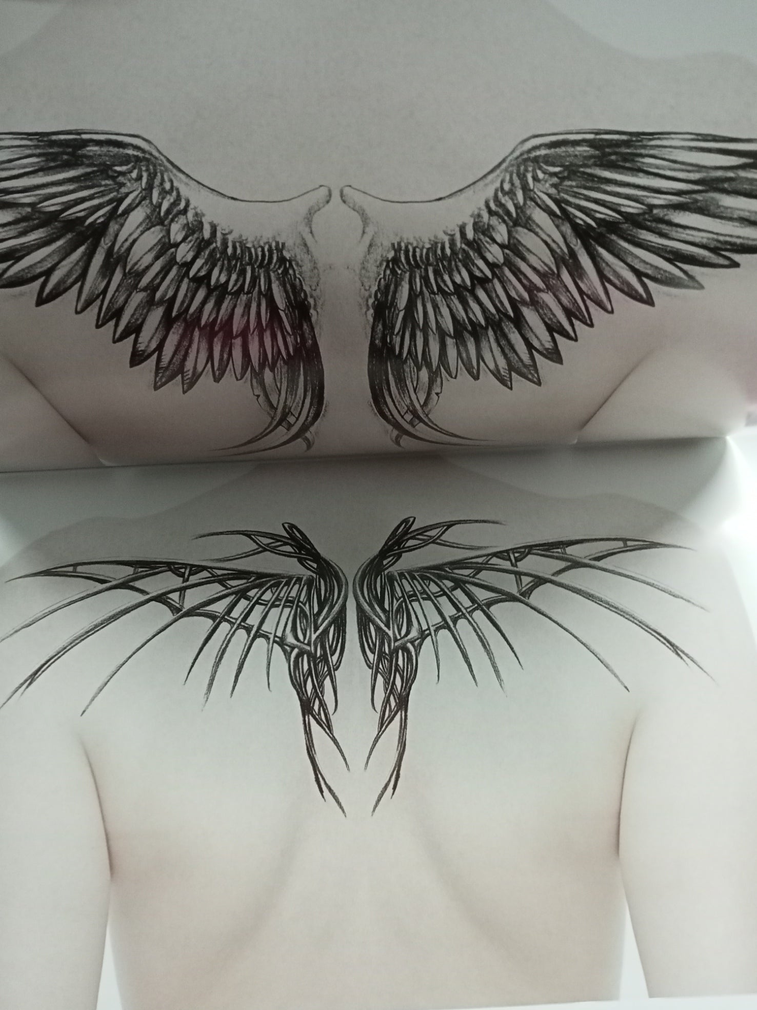 Wings Tattoo Sketchbook