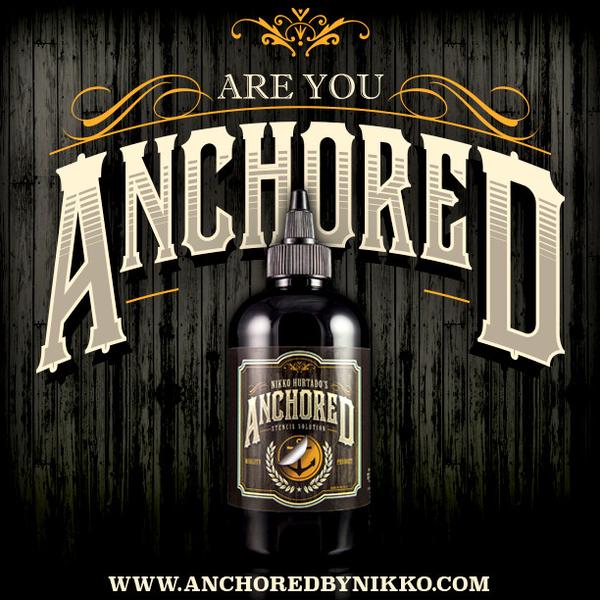 Anchored Stencil Gel 8oz Stencil Preparation