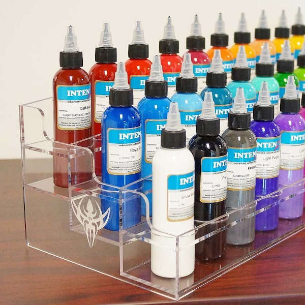 Ink Bottle Rack Brett Stewart Tattoo Supplies