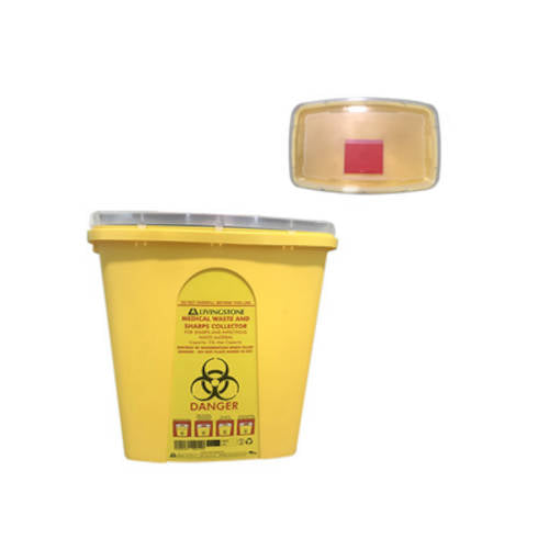 Yellow 23L Sharps Container