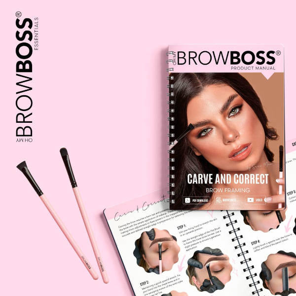 OHMYBROW BOSS Carve & Correct Brush Bundle