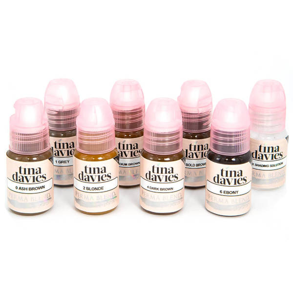 Perma Blend Tina Davies I Love Ink Eyebrow Collection (No Box) Set