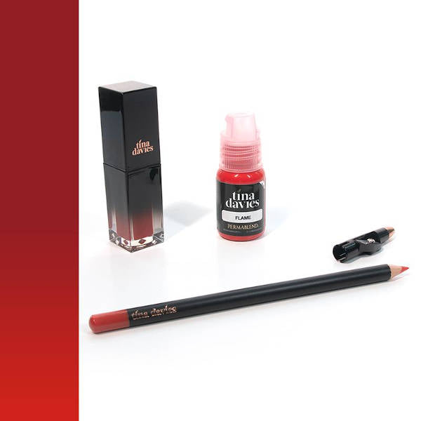 Perma Blend Tina Davies Lip Trio Pencil, Tint & Pigment