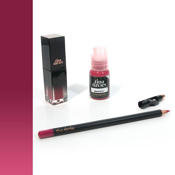 Perma Blend Tina Davies Lip Trio Pencil, Tint & Pigment