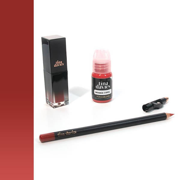 Perma Blend Tina Davies Lip Trio Pencil, Tint & Pigment