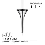 Vertix Pico - 1 Round Liner Long Taper