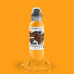 World Famous Jay Freestyle Yellow Ochre Ink