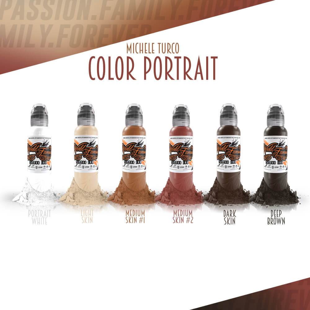 World Famous Michele Turco Colour Portrait Set 1oz