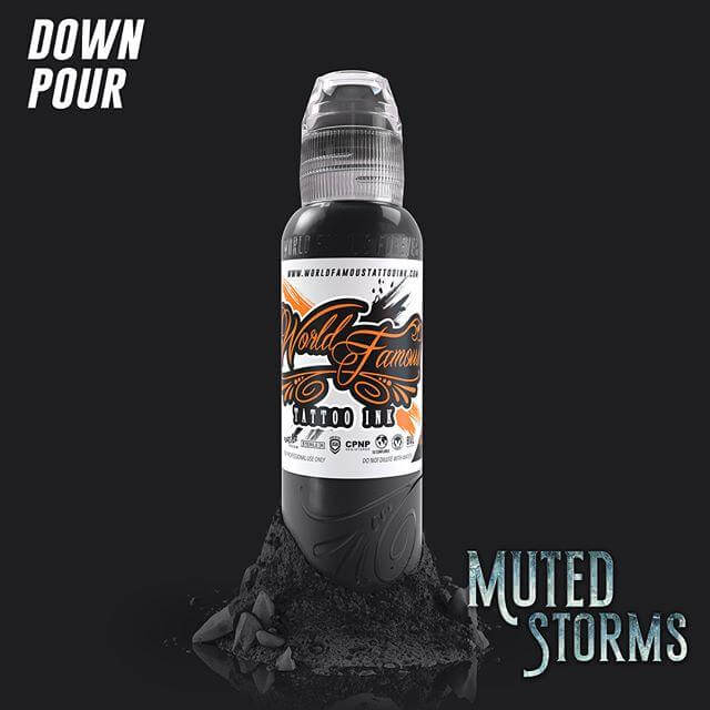 World Famous Muted Storms Down Pour Ink