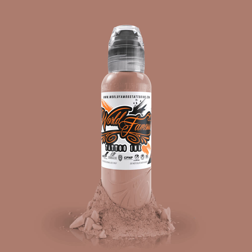 World Famous Pink Ribbon Cool Peach Ink