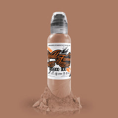 World Famous Pink Ribbon Tan Peach Ink