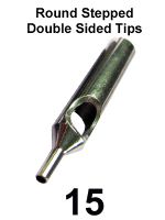 Round Stepped Double Sided Tips