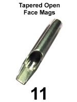 Tapered Open Face Magnum Stainless Steel Tips