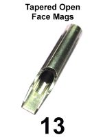 Tapered Open Face Magnum Stainless Steel Tips