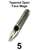 Tapered Open Face Magnum Stainless Steel Tips