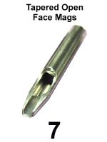 Tapered Open Face Magnum Stainless Steel Tips
