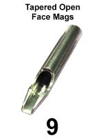 Tapered Open Face Magnum Stainless Steel Tips