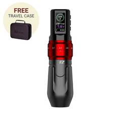 EZ P3 Pro Matte Red Wireless Battery Pen Machine