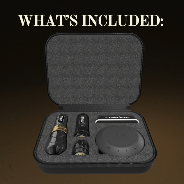FK Irons Gold Stealth Flux Max Wireless Pen Machine