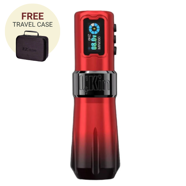 Inkin Blazing Red Rampage 5.0mm Stroke Pen Machine