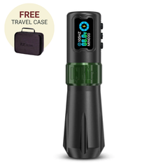 Inkin Black and Green Ring Rampage 4.0mm Stroke Pen Machine