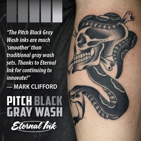 Eternal - Pitch Black Gray Wash Medium