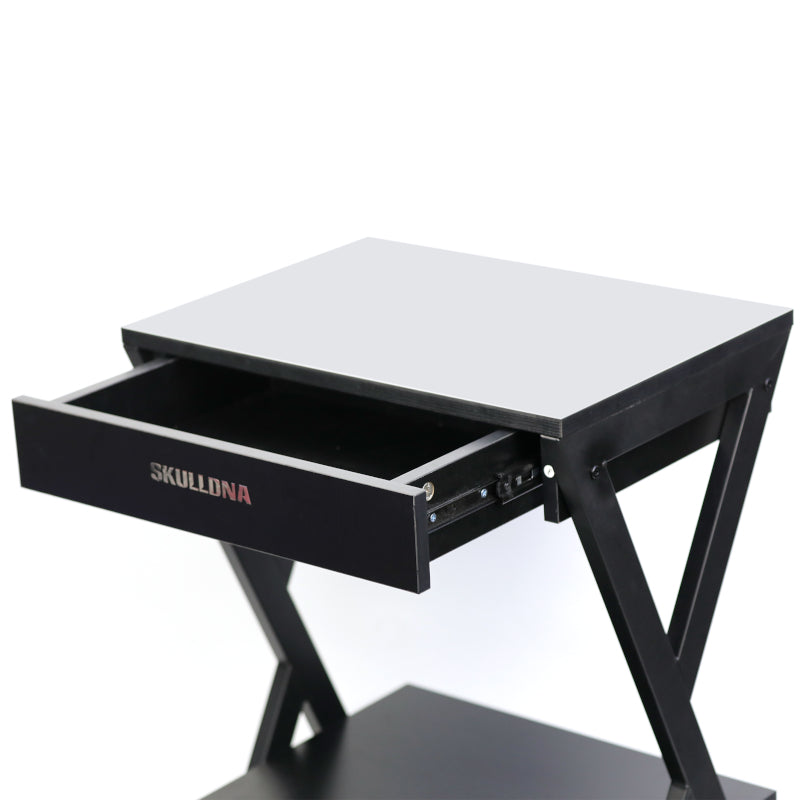 SkullDNA Wooden Two Drawer Workstation