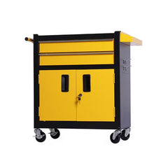 Yellow Cabinet Workstation