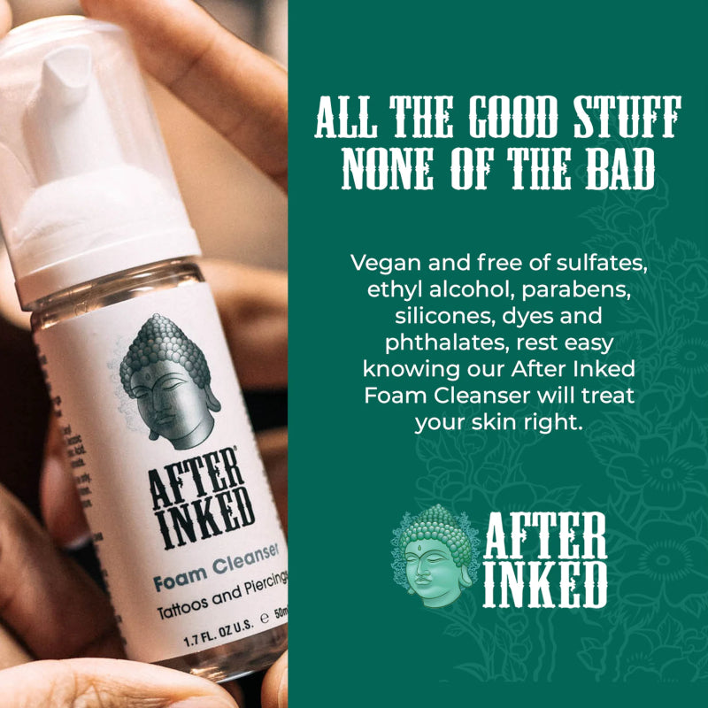 After Inked Ink Seal Foam Cleanser
