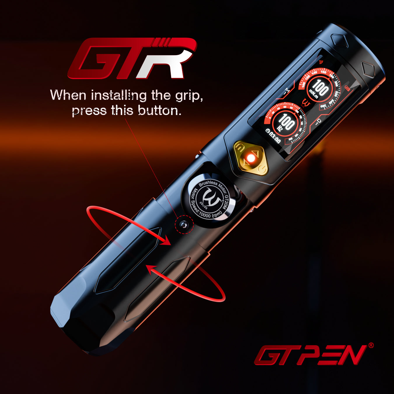 Ava Black GTR Wireless Pen Machine Kit
