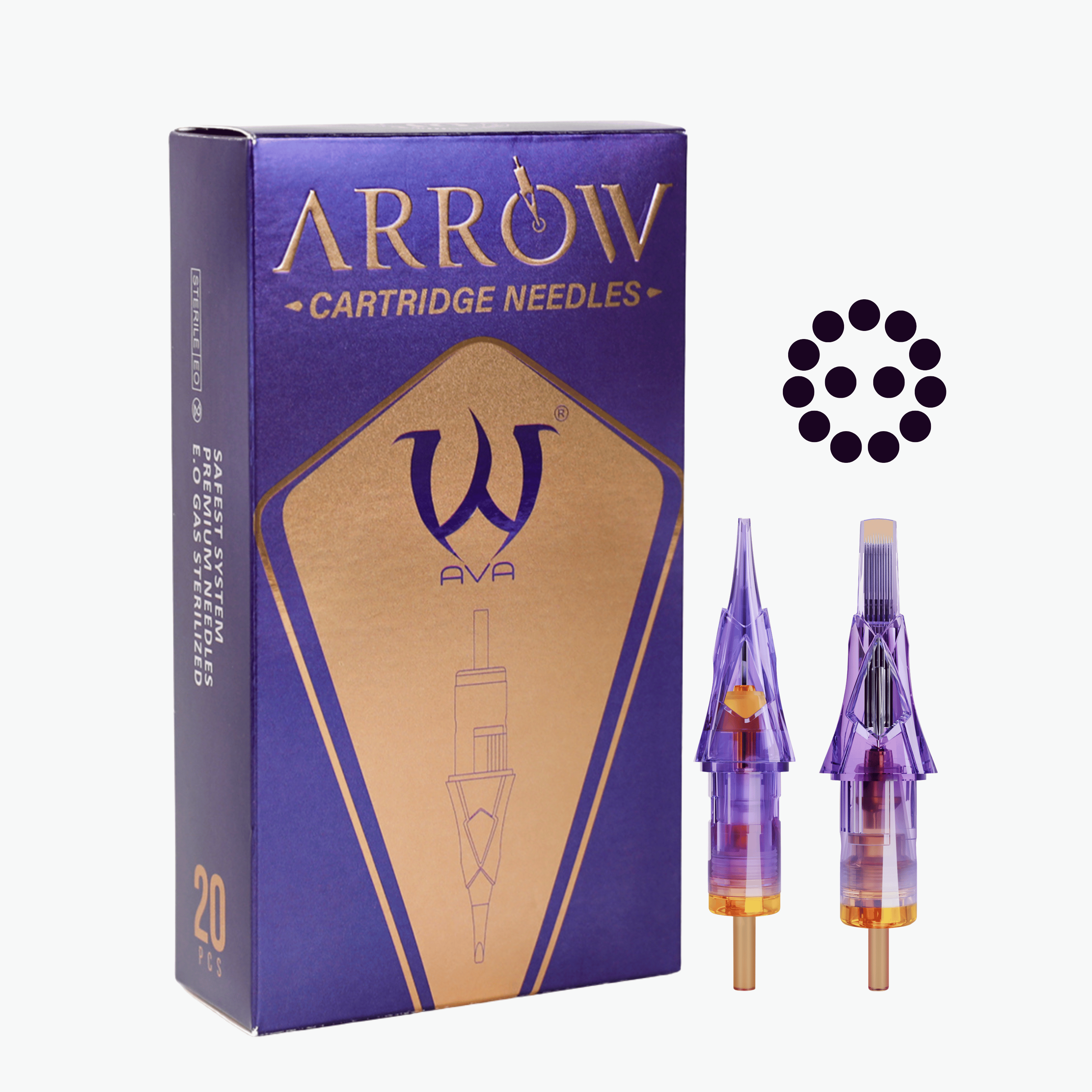 Ava Arrow 13 Round Liner Cartridges