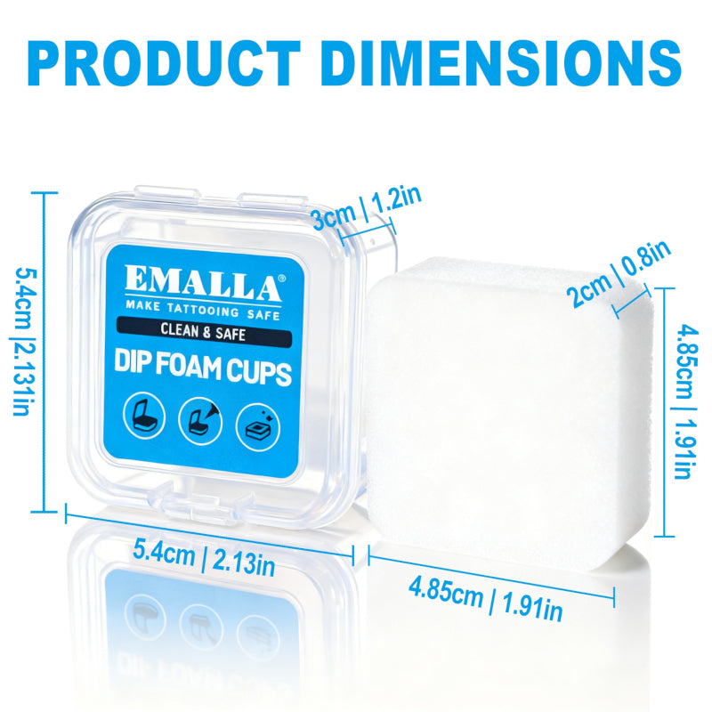 Emalla Cartridge Foam Dip Cups