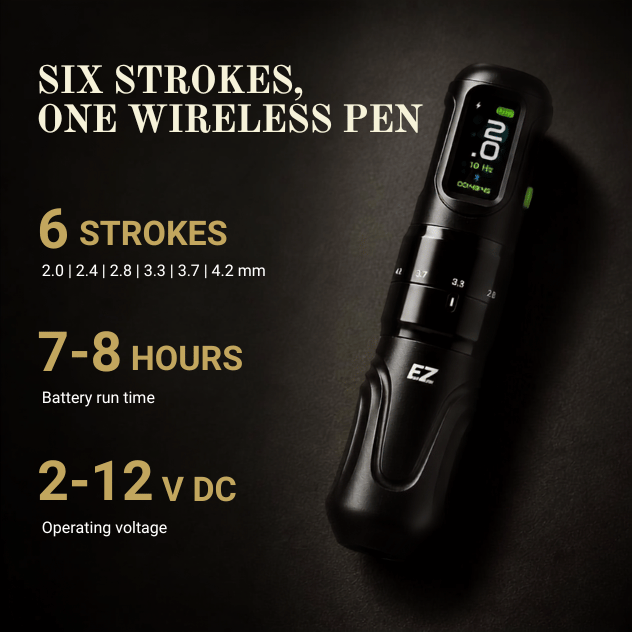 EZ P6 Black Pen Machine
