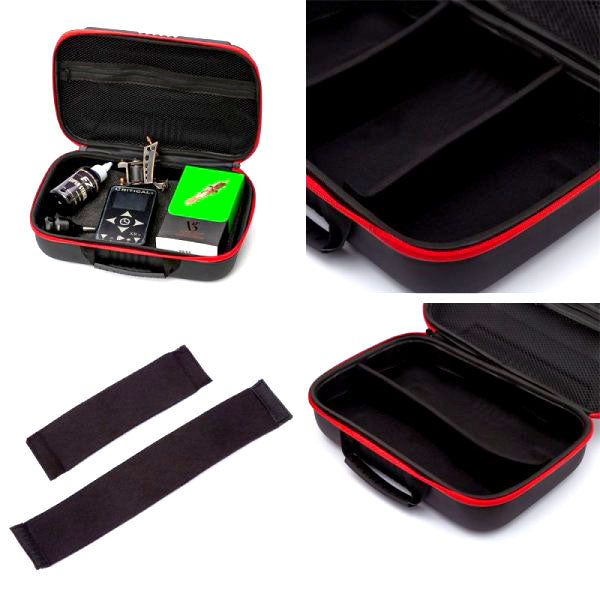 EZ Travel Case Model 2 - Black/Red