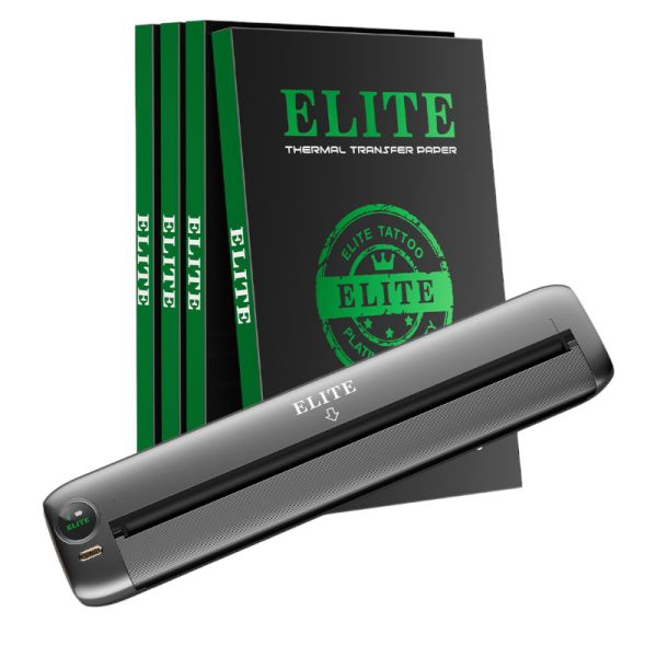 Elite S7 Thermal Printer + Elite Thermal Transfer Paper Bundle