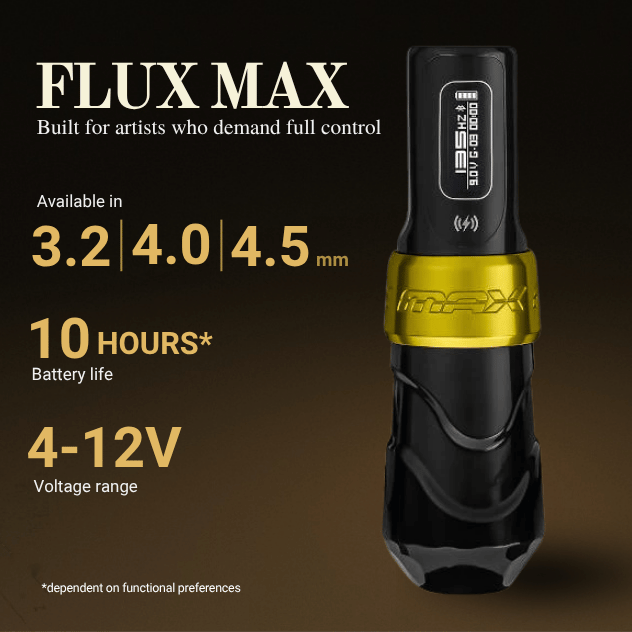 FK Irons Gold Stealth Flux Max Wireless Pen Machine