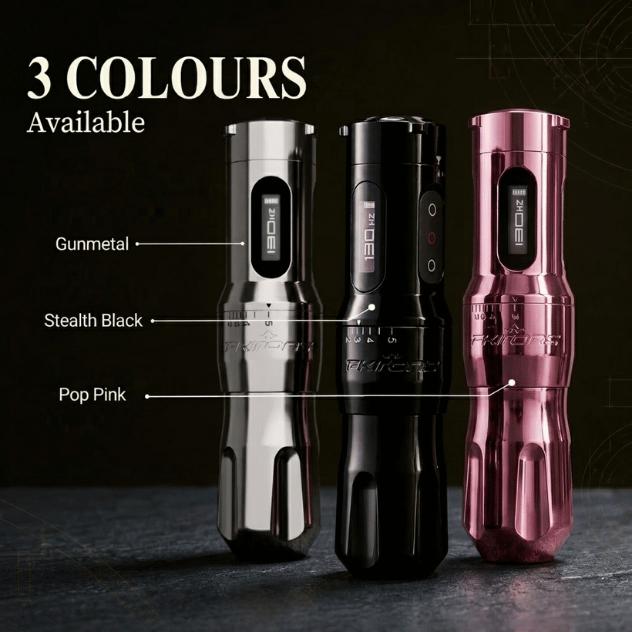Fk Irons Pop Pink One Adjust Wireless Tattoo Machine
