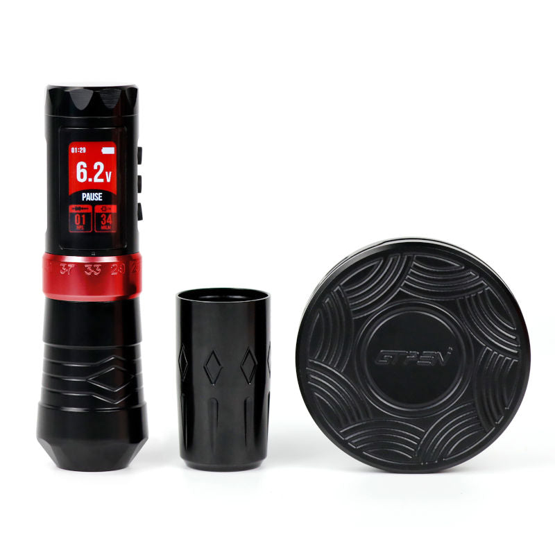Ava Red GTS Wireless Tattoo Pen Machine Kit
