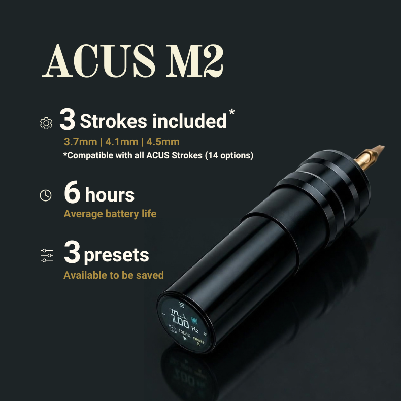 Acus M2 Wireless Tattoo Machine