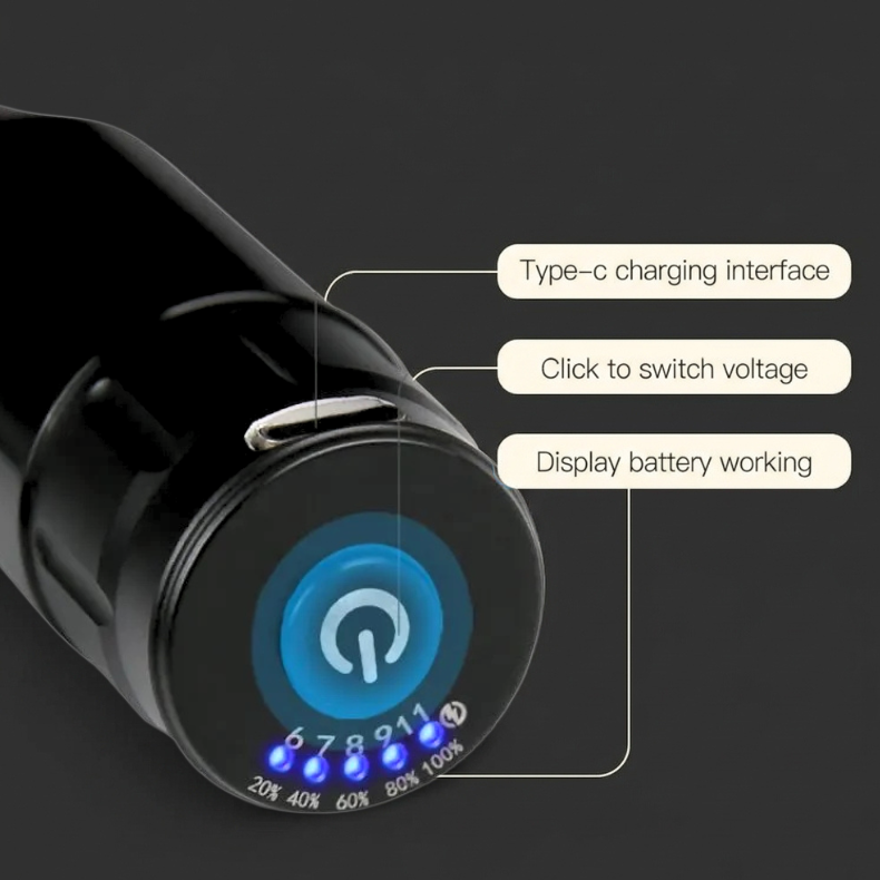 Mast Tour Black Wireless Pen System